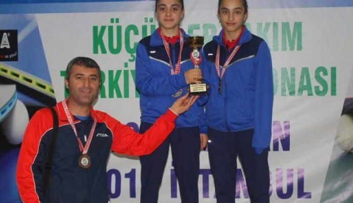 Masa Tenisi kız takımı Türkiye Üçüncüsü Masa Tenisi kız takımı Türkiye Üçüncüsü
