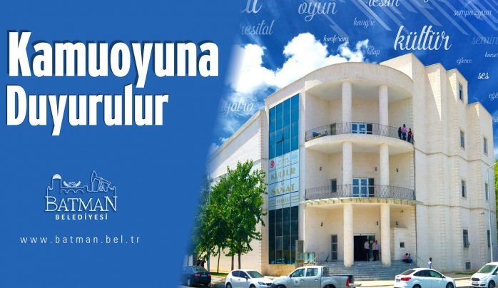 Belediyeden Açıklama Belediyeden Açıklama