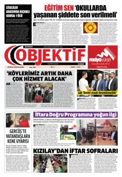 29.05.2018 tarihli sayının kapağı