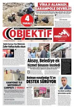 28.08.2018 tarihli sayının kapağı