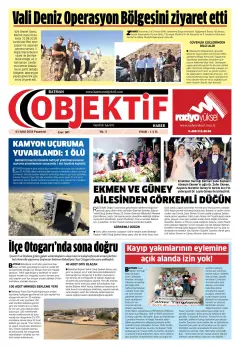 03.09.2018 tarihli sayının kapağı