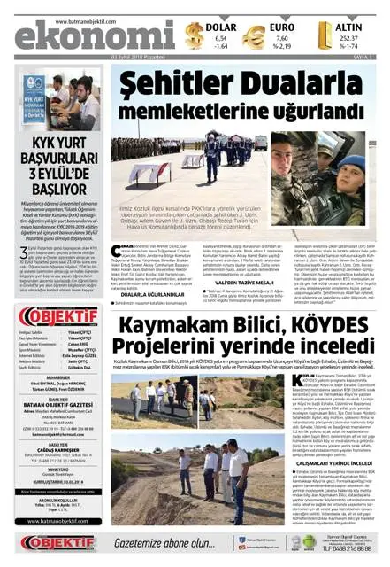 03.09.2018 tarihli sayı, 3. sayfa