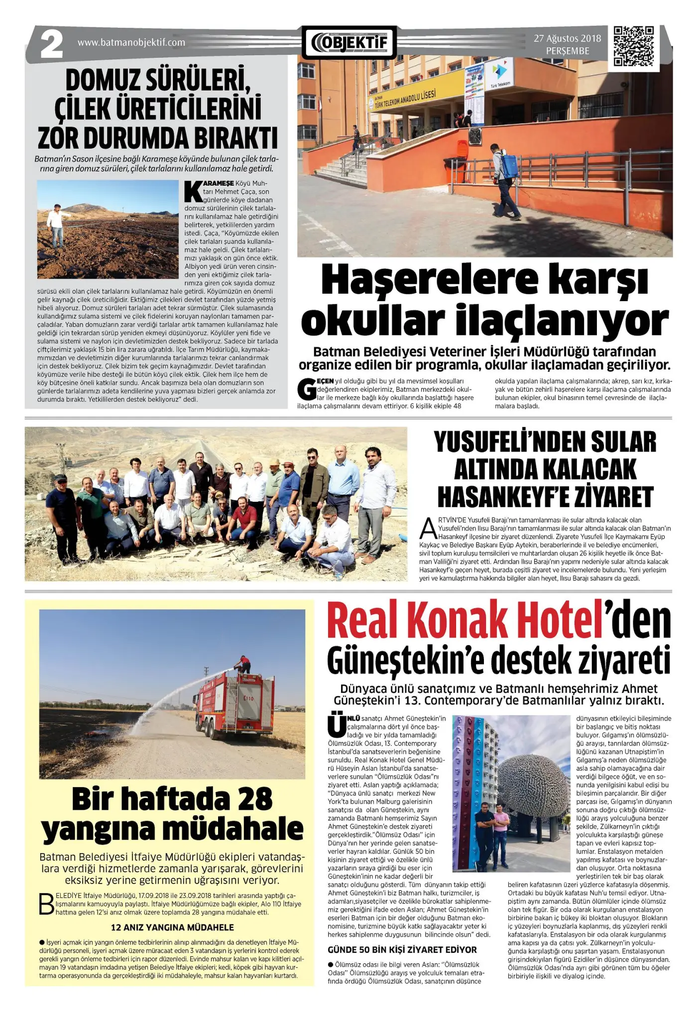 26.09.2018 tarihli sayı, 2. sayfa