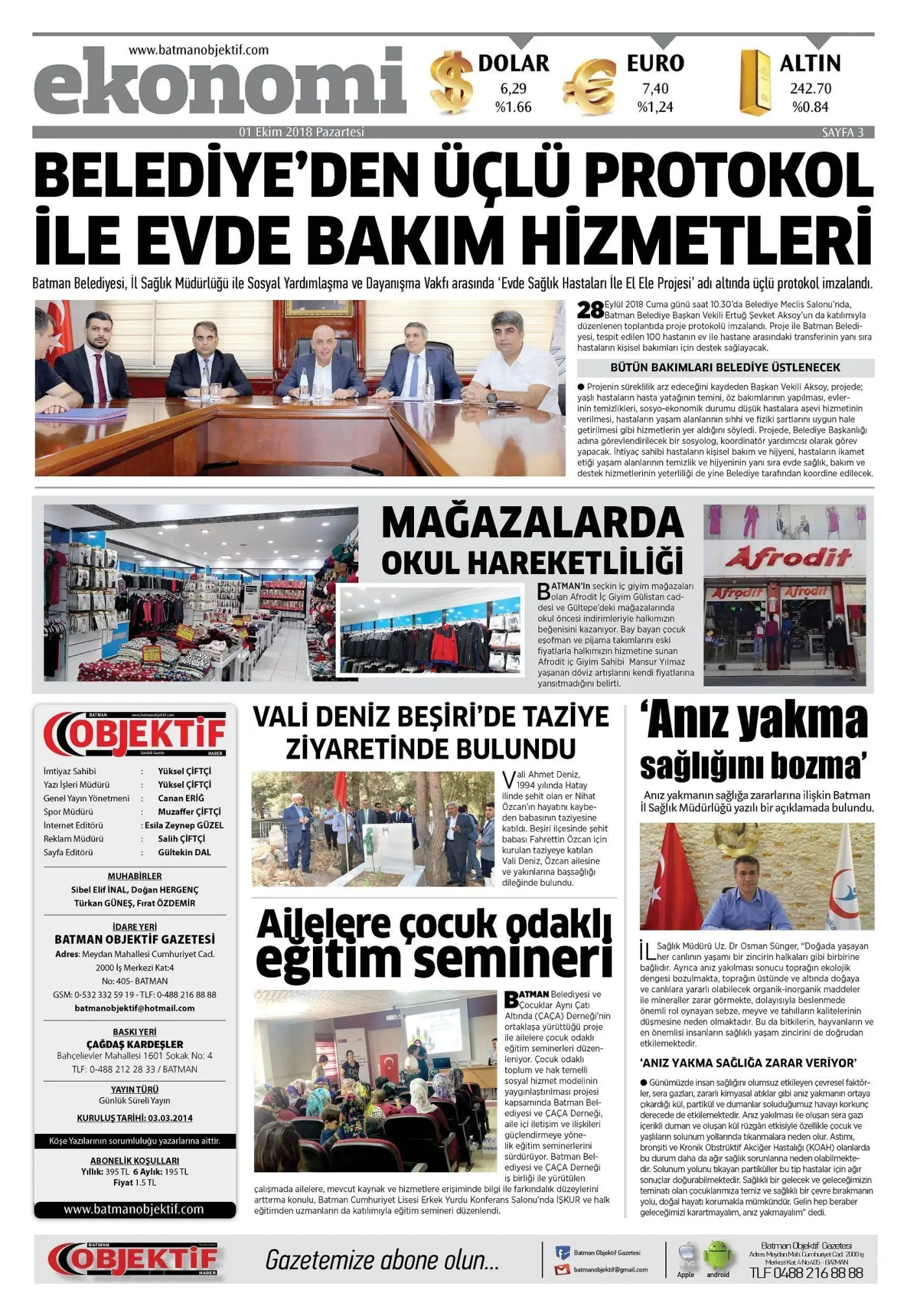 30.09.2018 tarihli sayı, 3. sayfa