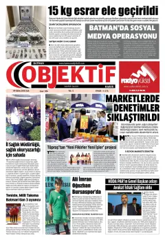 08.10.2018 tarihli sayının kapağı