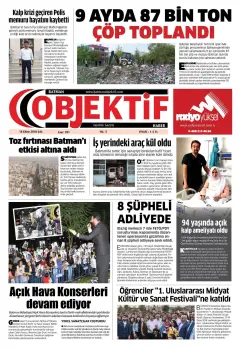 15.10.2018 tarihli sayının kapağı