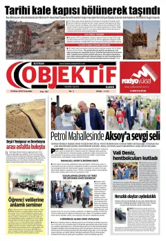 17.10.2018 tarihli sayının kapağı