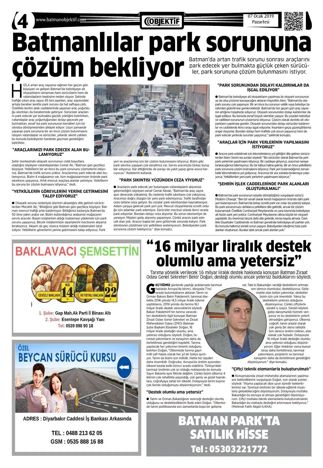 06.01.2019 tarihli sayı, 4. sayfa
