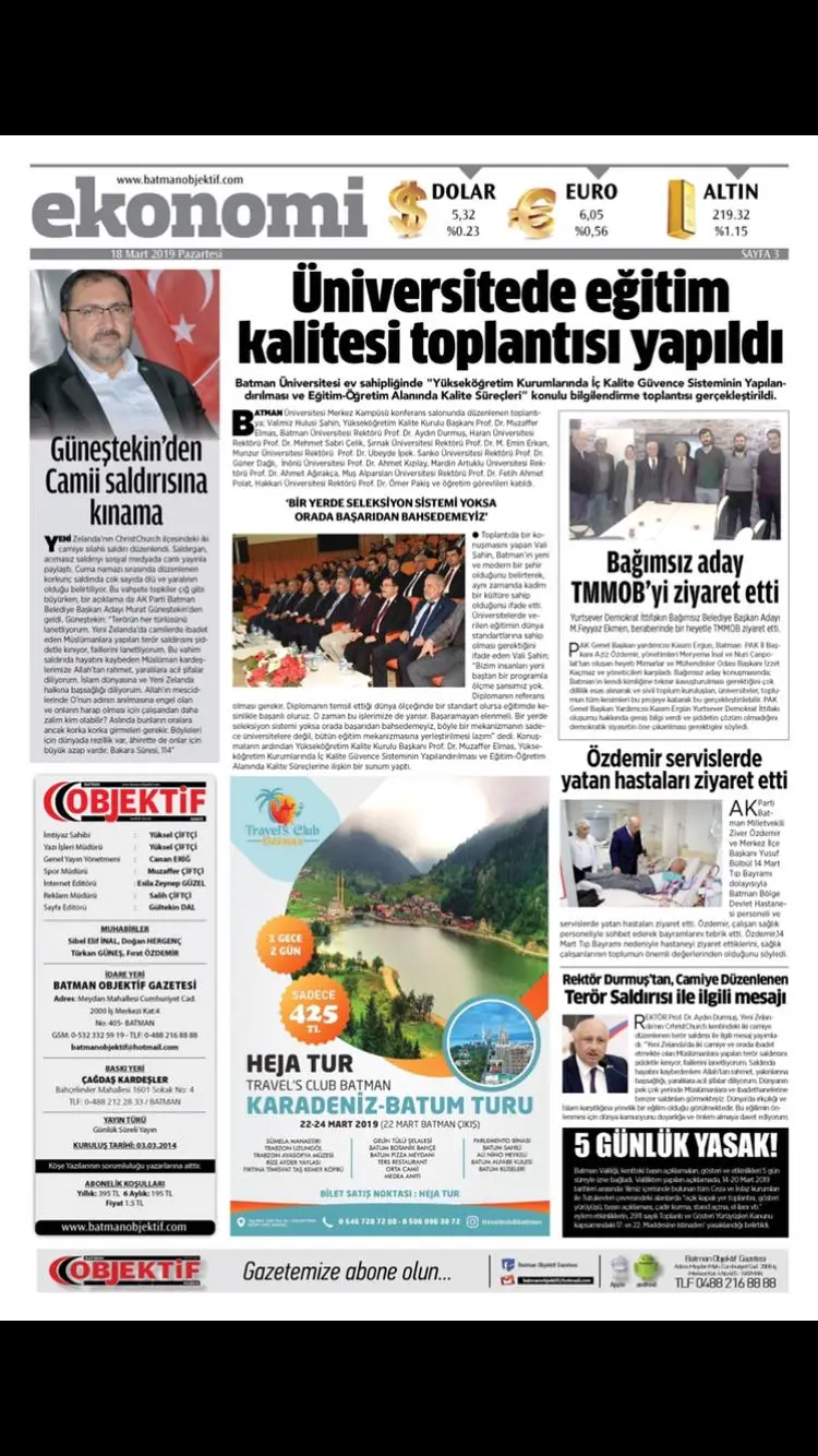 17.03.2019 tarihli sayı, 4. sayfa