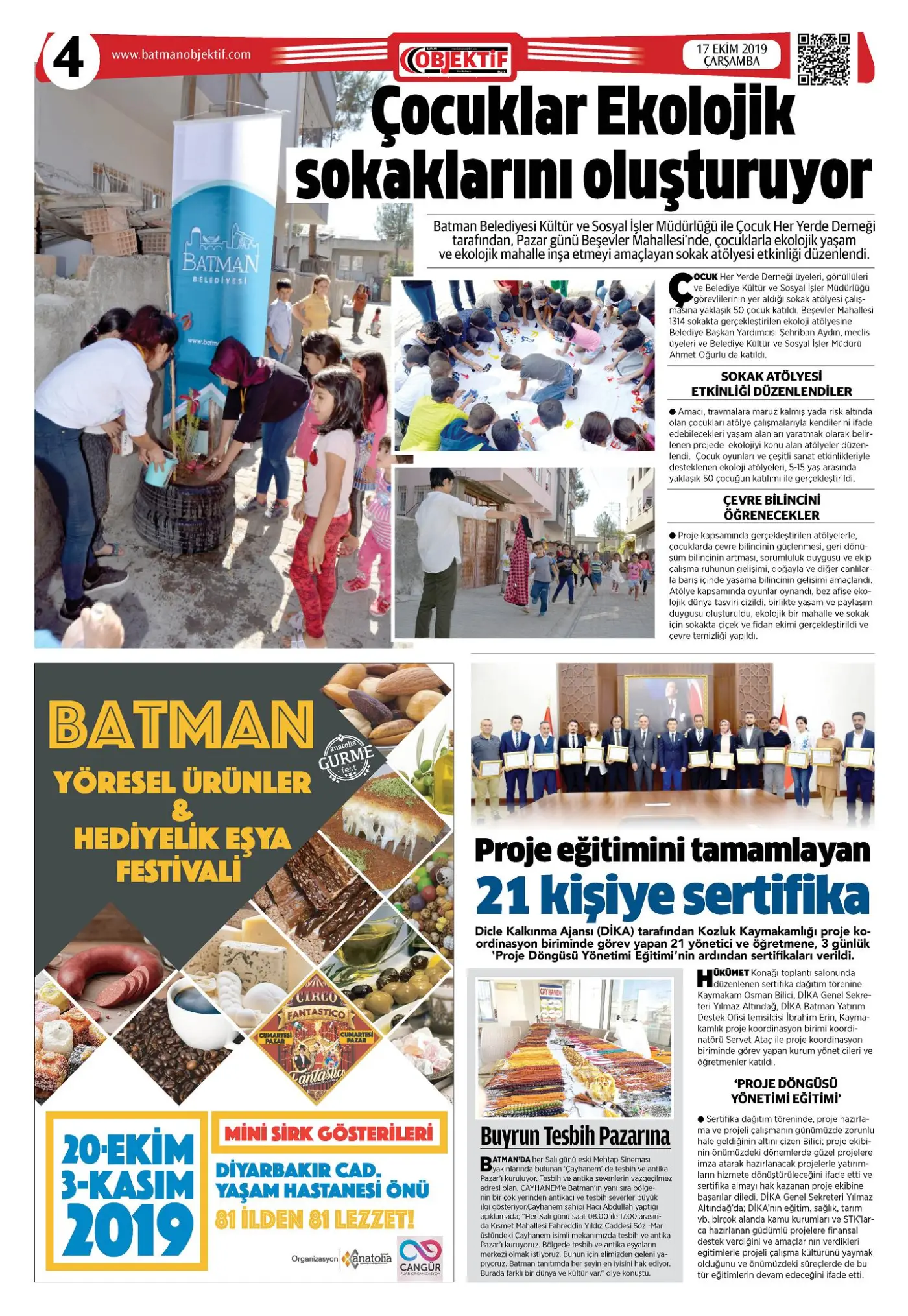 17.10.2019 tarihli sayı, 4. sayfa