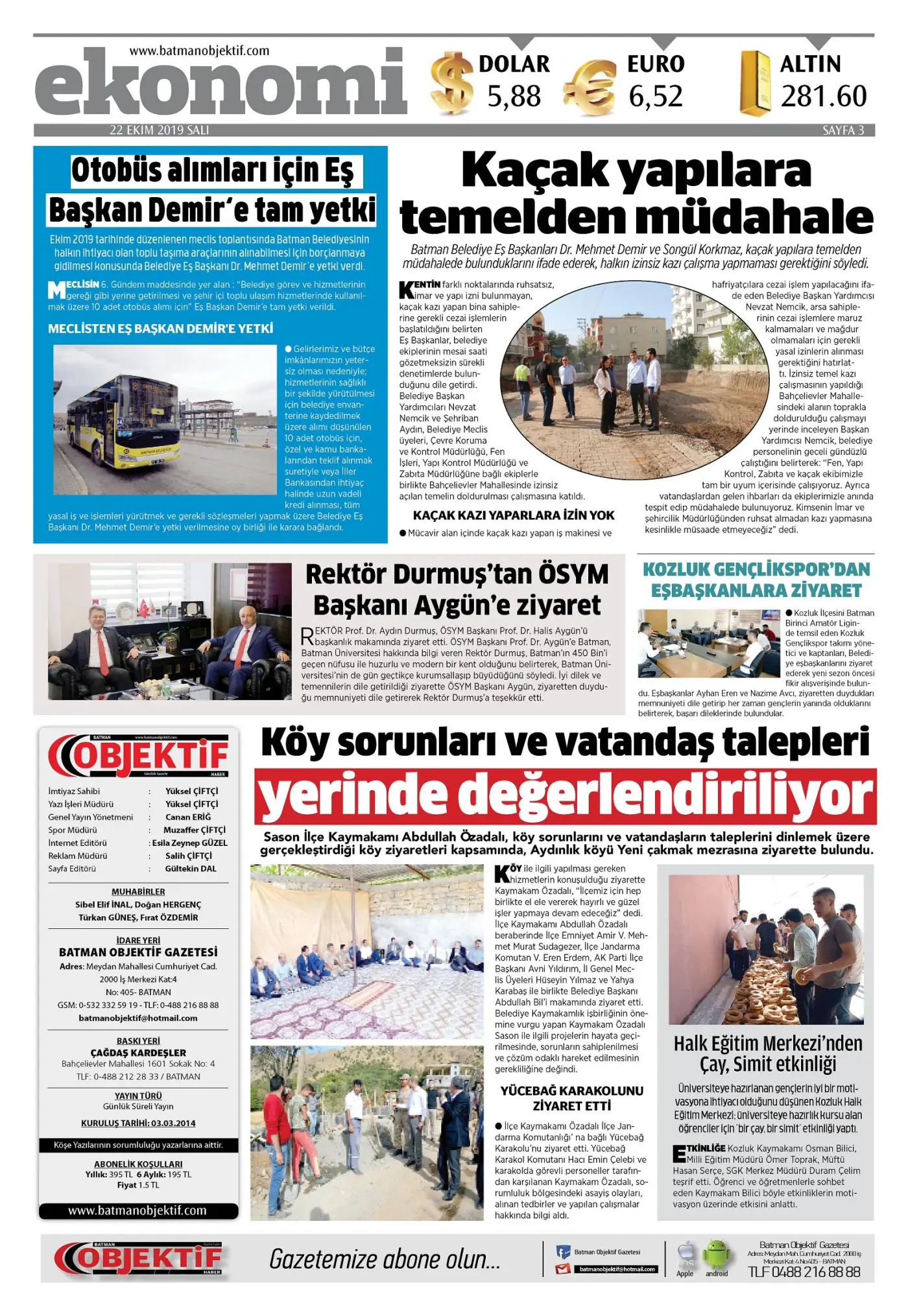 22.10.2019 tarihli sayı, 4. sayfa