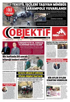 28.10.2019 tarihli sayının kapağı