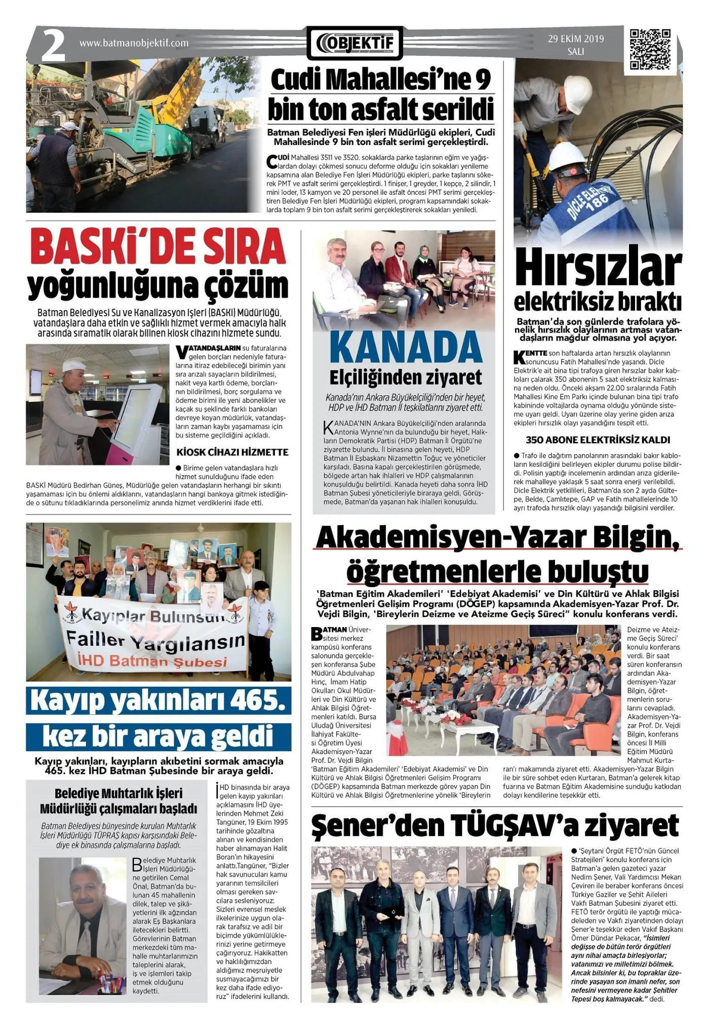 28.10.2019 tarihli sayı, 2. sayfa