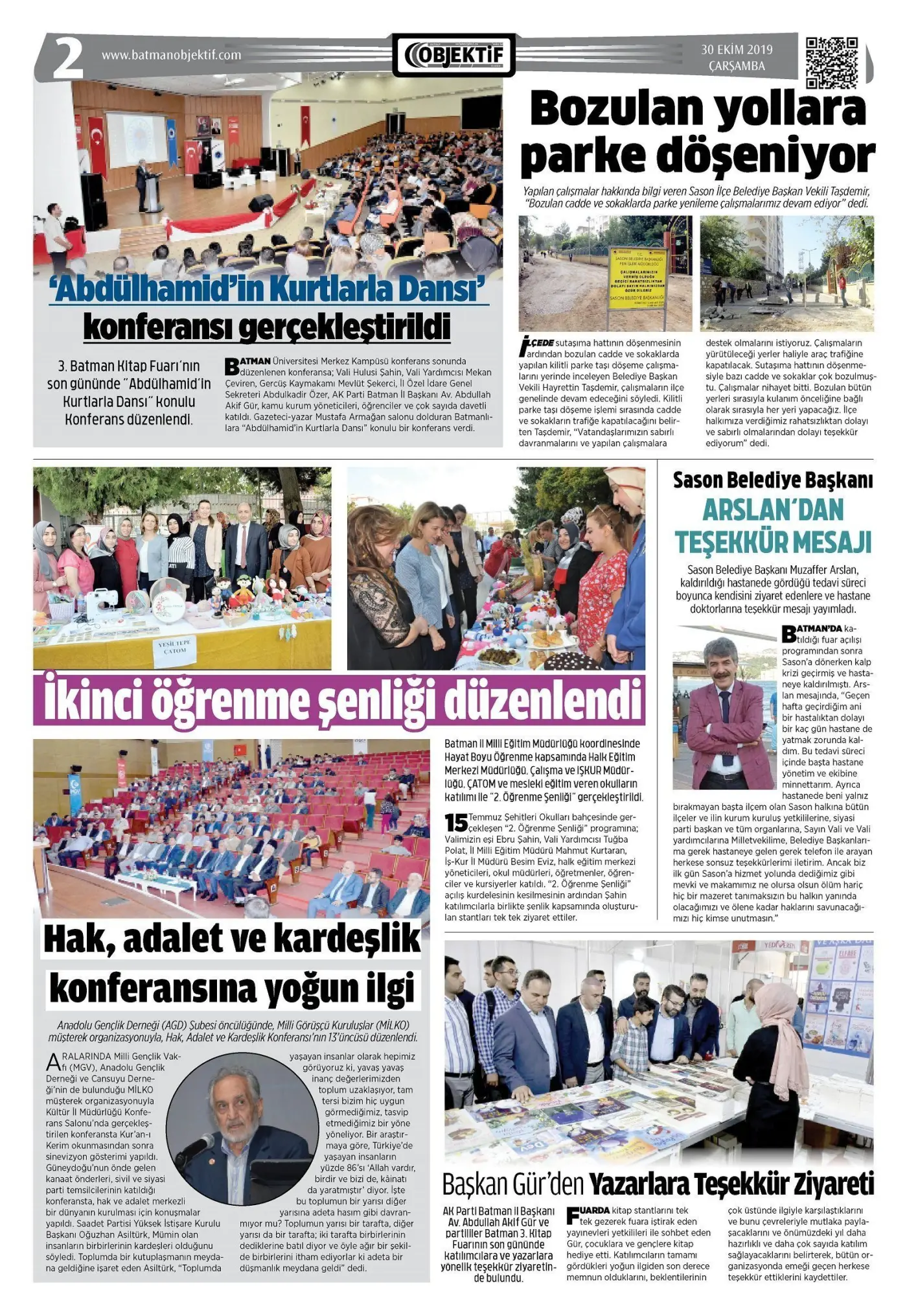 29.10.2019 tarihli sayı, 2. sayfa