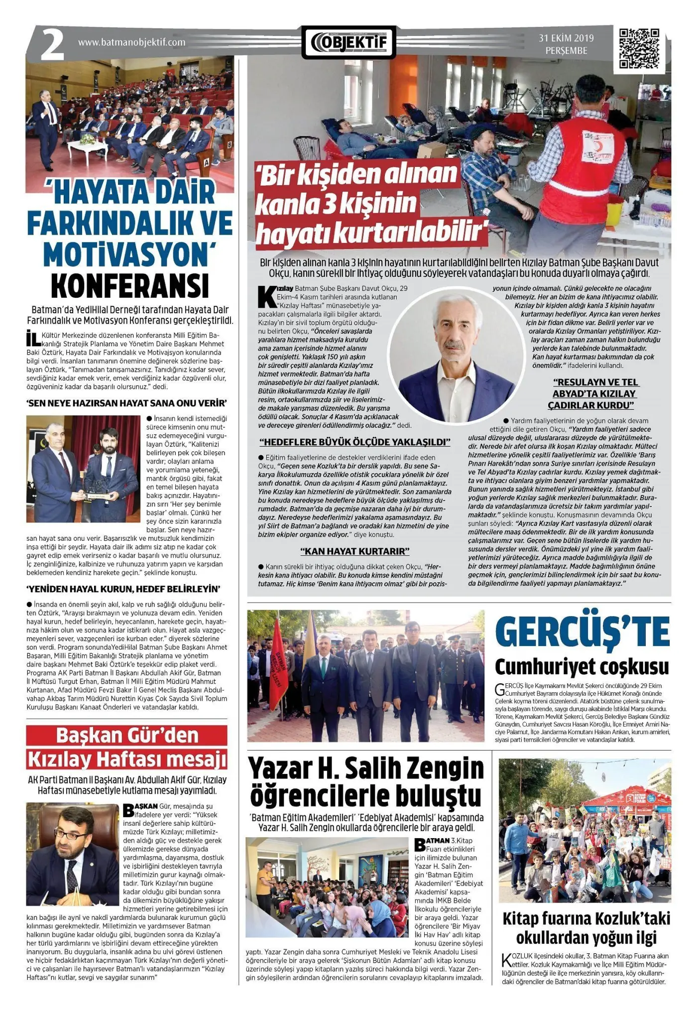 30.10.2019 tarihli sayı, 2. sayfa