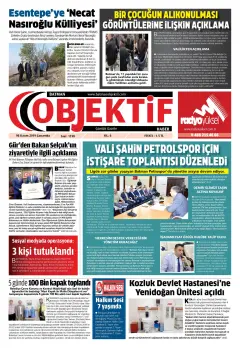 06.11.2019 tarihli sayının kapağı