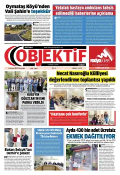14.11.2019 tarihli sayının kapağı