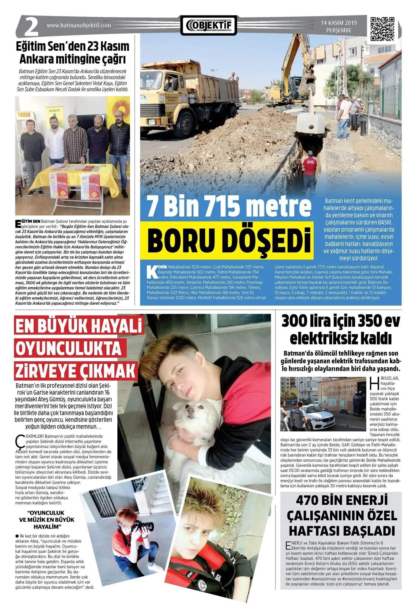 14.11.2019 tarihli sayı, 2. sayfa