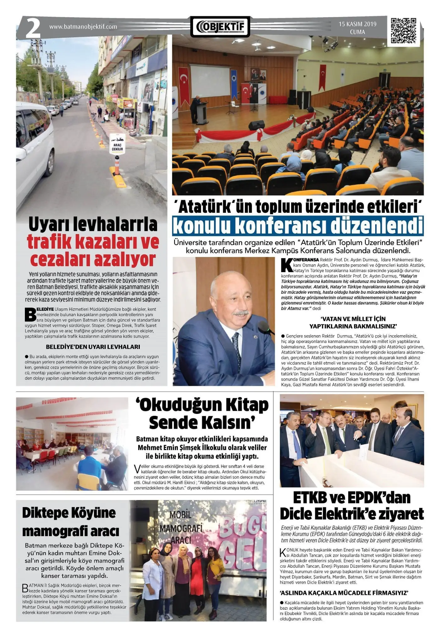 15.11.2019 tarihli sayı, 2. sayfa