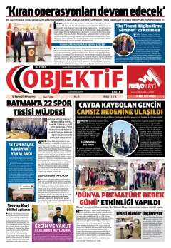 17.11.2019 tarihli sayının kapağı