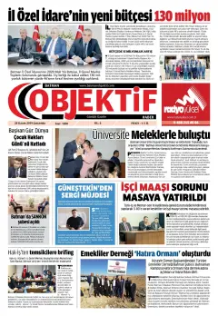 19.11.2019 tarihli sayının kapağı