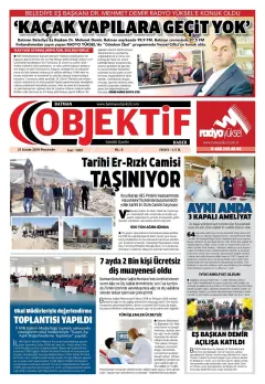21.11.2019 tarihli sayının kapağı