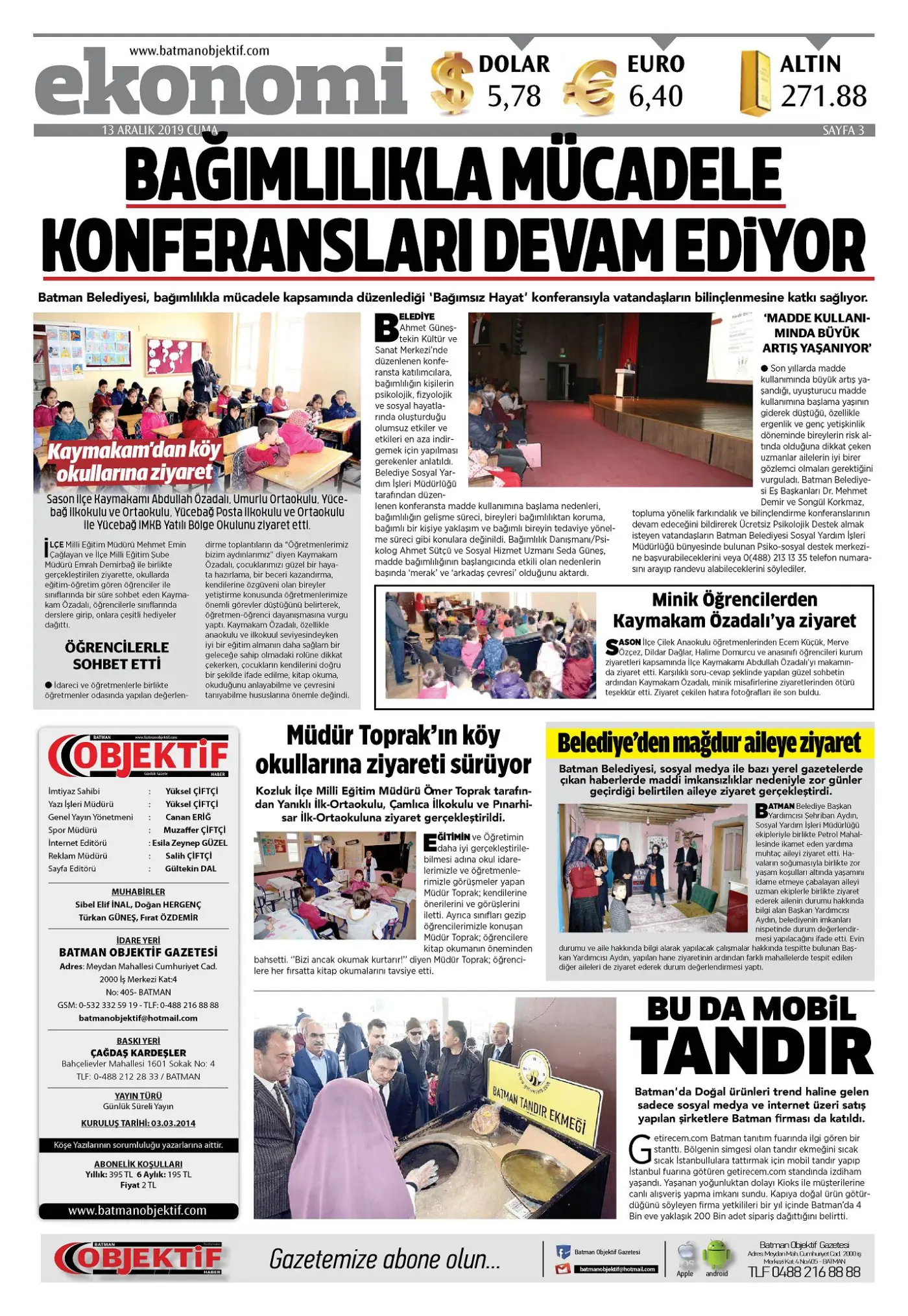 12.12.2019 tarihli sayı, 3. sayfa