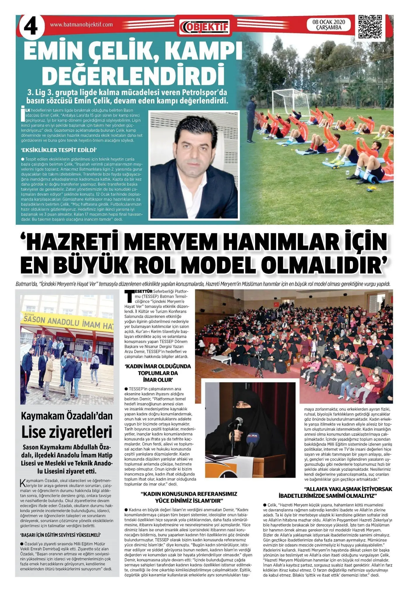 07.01.2020 tarihli sayı, 4. sayfa