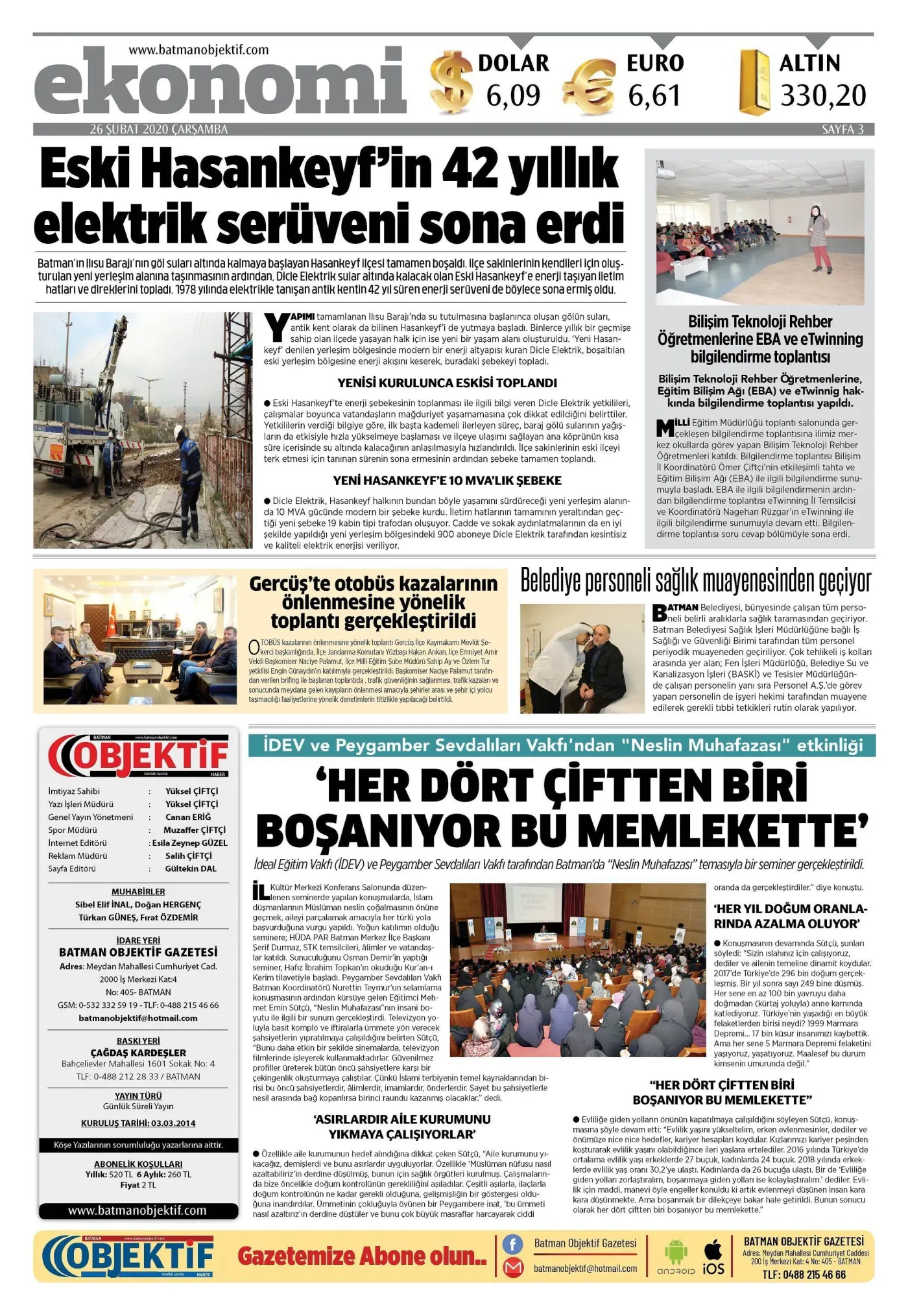25.02.2020 tarihli sayı, 3. sayfa