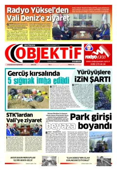 07.11.2016 tarihli sayının kapağı