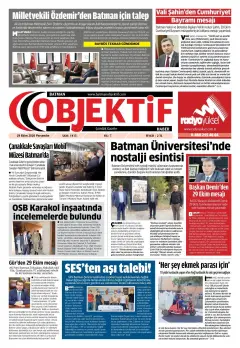 28.10.2020 tarihli sayının kapağı