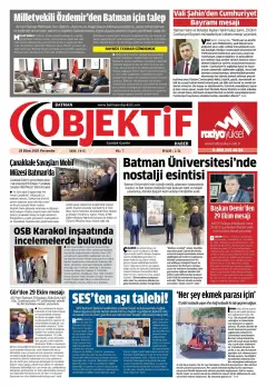 29.10.2020 tarihli sayının kapağı