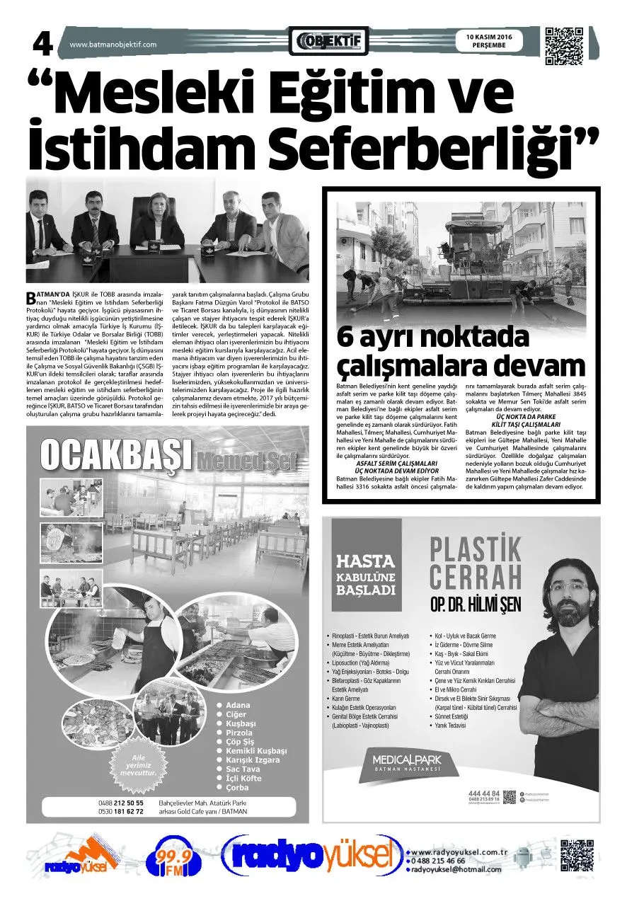 10.11.2016 tarihli sayı, 4. sayfa