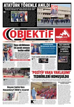 10.11.2020 tarihli sayının kapağı