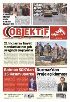 18.11.2016 tarihli sayının kapağı