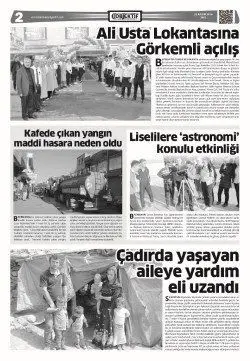 21.11.2016 tarihli sayı, 2. sayfa