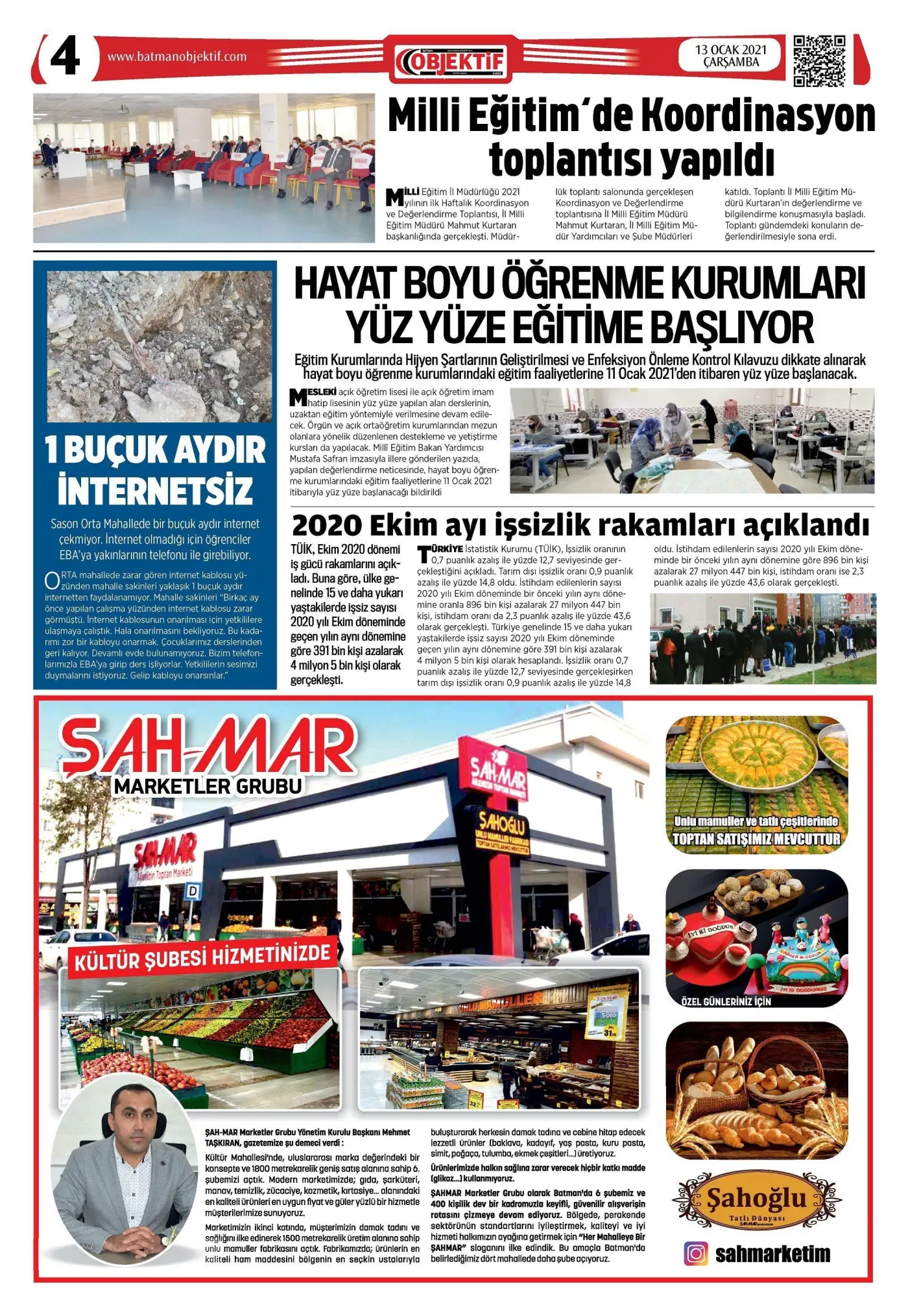 12.01.2021 tarihli sayı, 4. sayfa