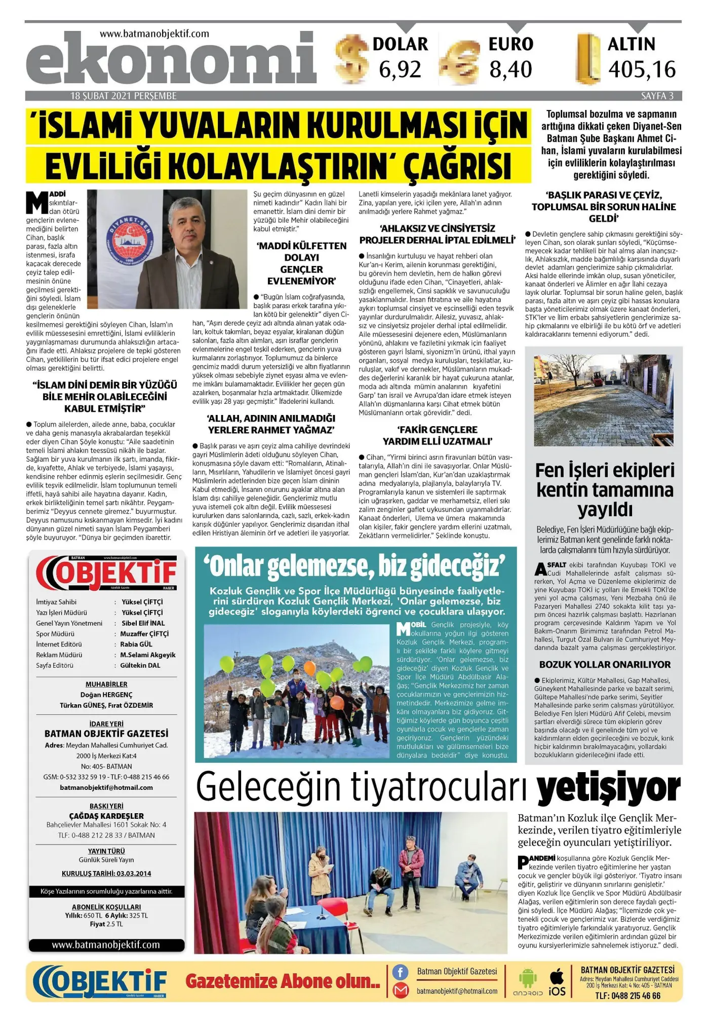 17.02.2021 tarihli sayı, 3. sayfa