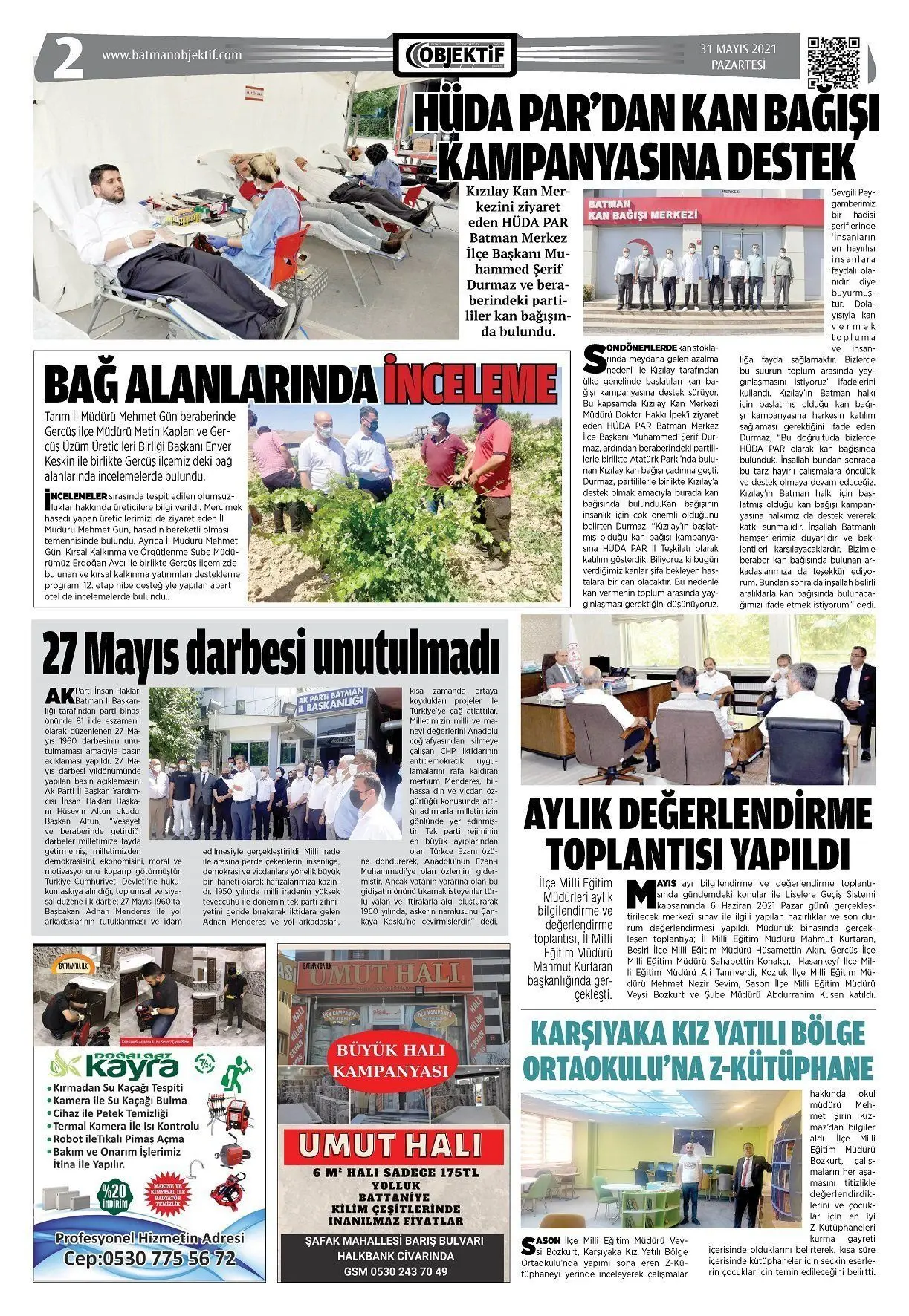 31.05.2021 tarihli sayı, 3. sayfa