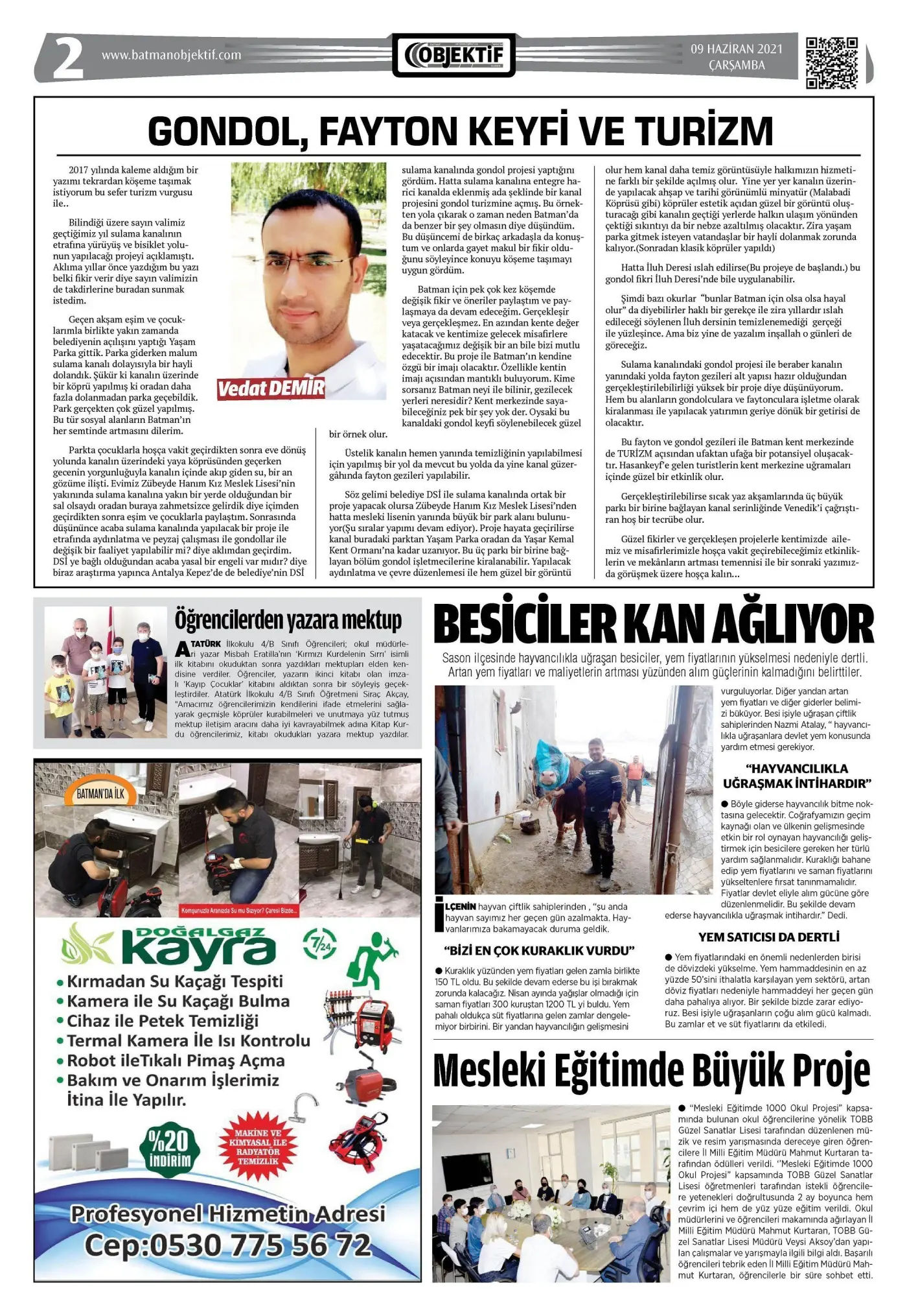 09.06.2021 tarihli sayı, 2. sayfa