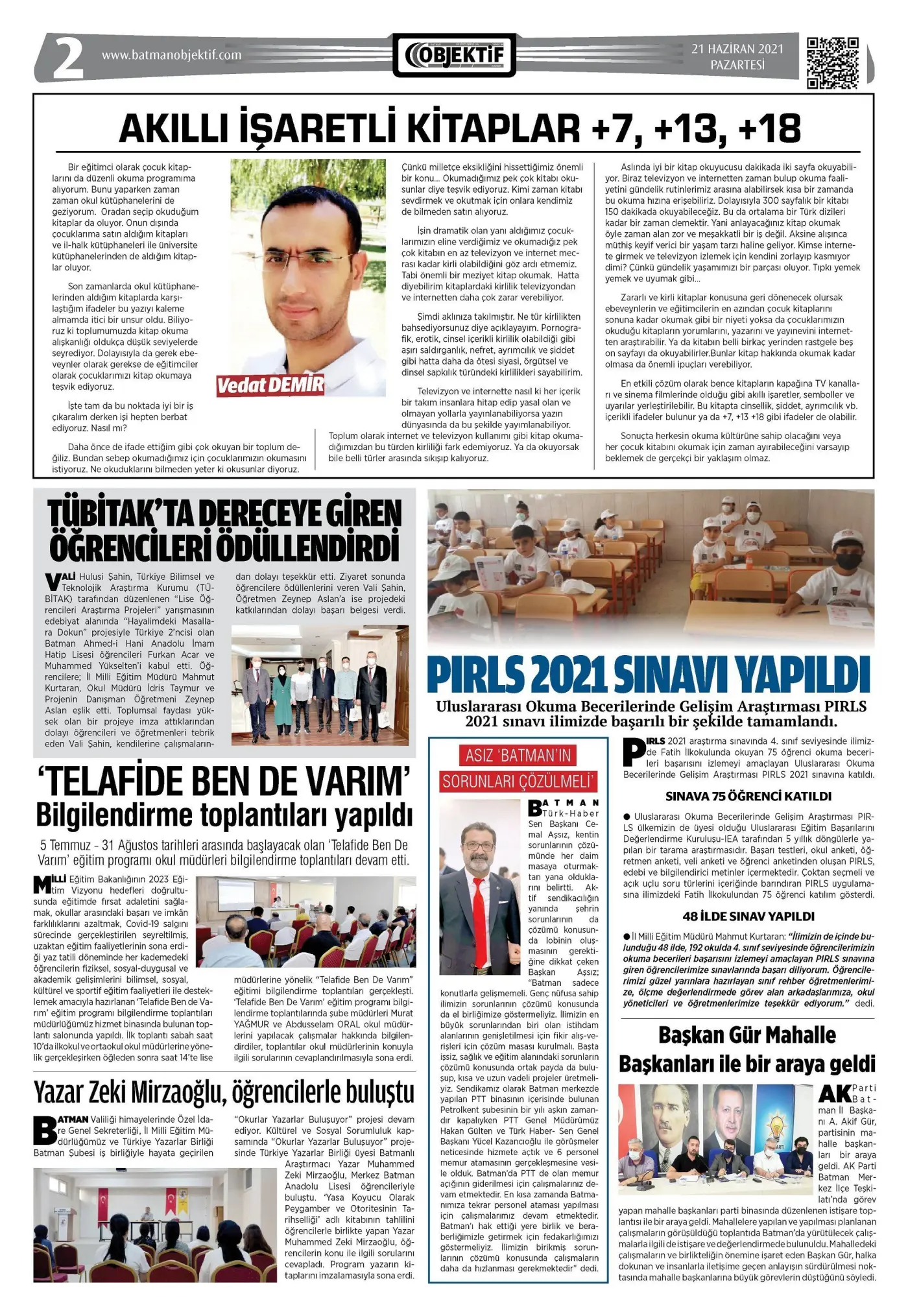 21.06.2021 tarihli sayı, 2. sayfa