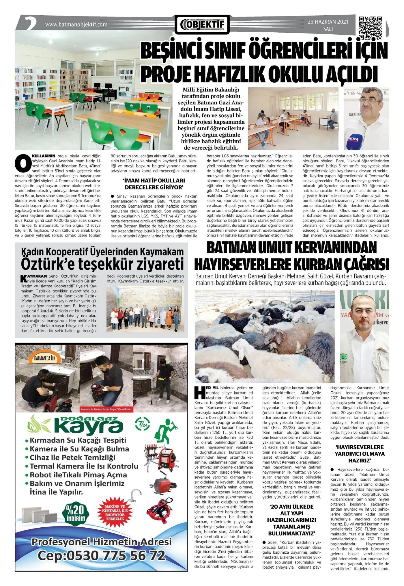 28.06.2021 tarihli sayı, 2. sayfa