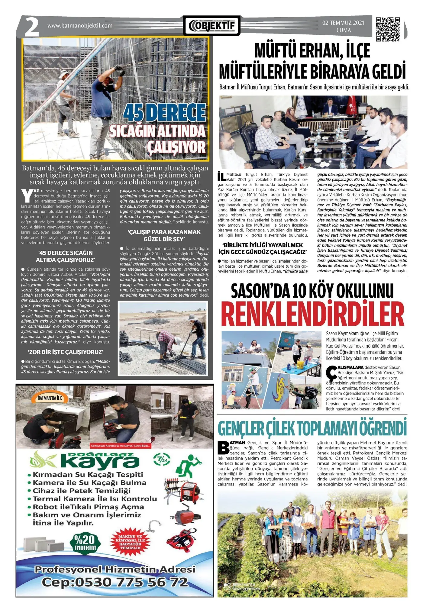 01.07.2021 tarihli sayı, 2. sayfa