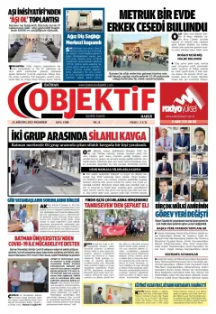 23.08.2021 tarihli sayının kapağı