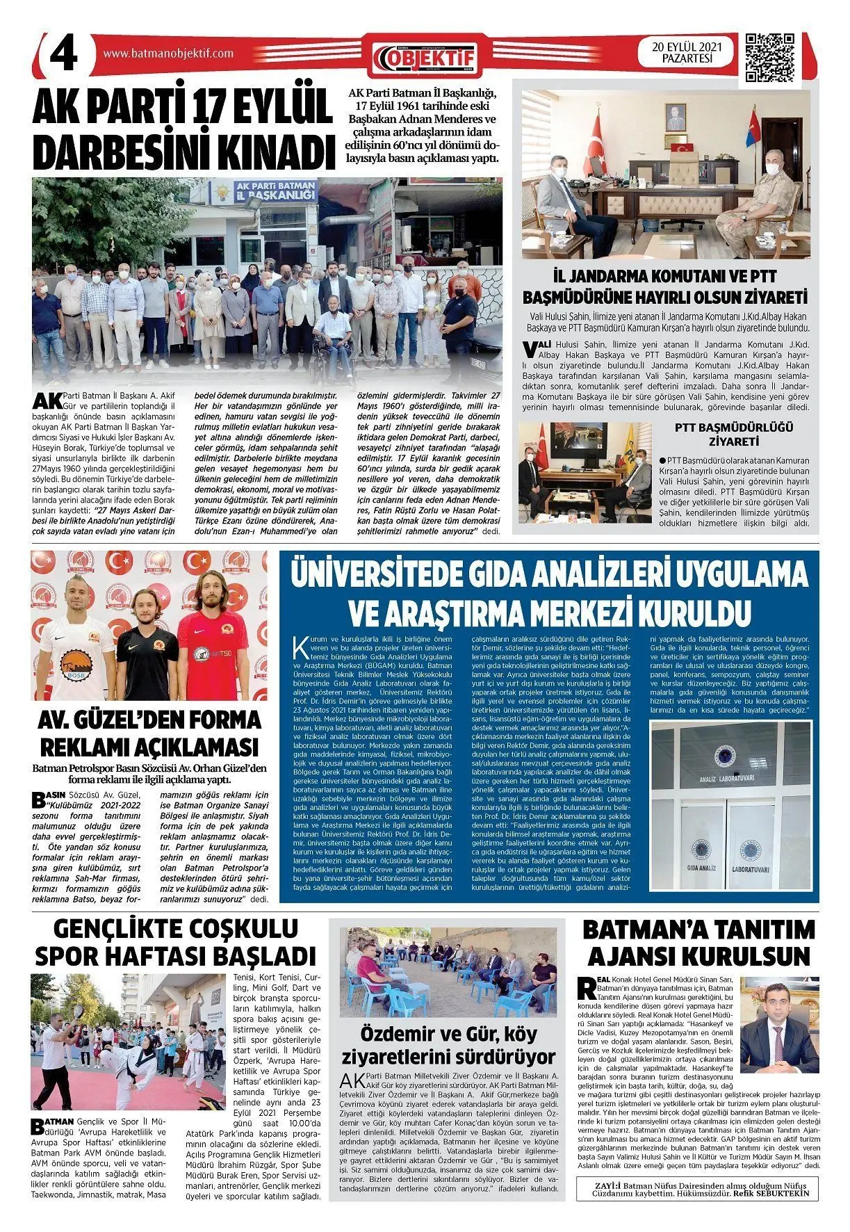 20.09.2021 tarihli sayı, 4. sayfa
