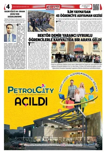 28.10.2021 tarihli sayı, 4. sayfa
