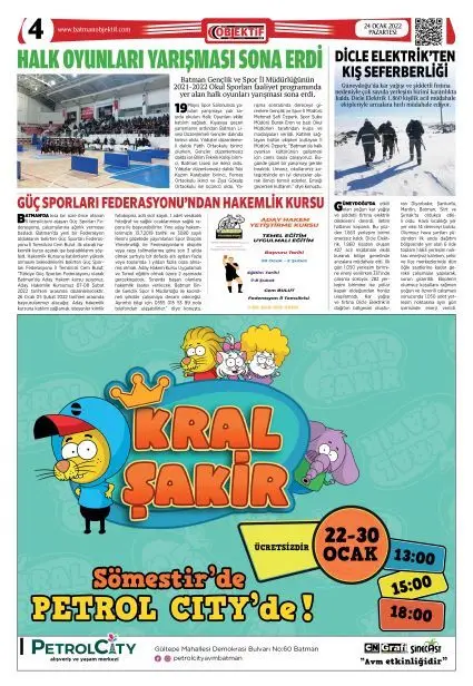 23.01.2022 tarihli sayı, 4. sayfa