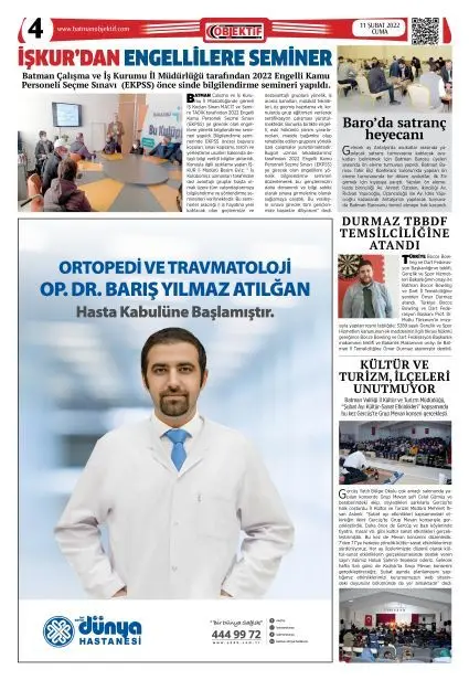 11.02.2022 tarihli sayı, 4. sayfa
