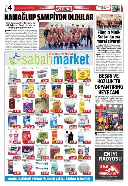 18.02.2022 tarihli sayı, 4. sayfa