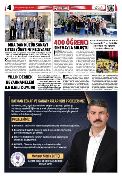20.02.2022 tarihli sayı, 4. sayfa